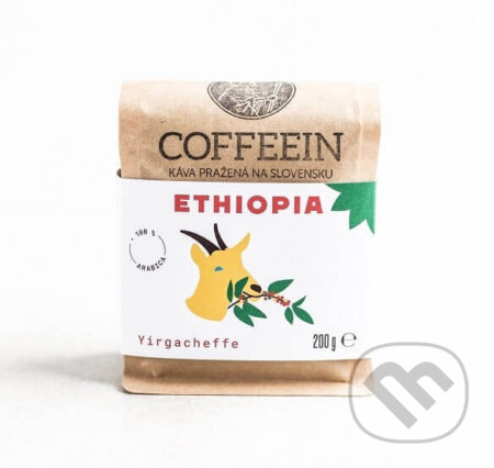 Kávy a čaje: Etiopia Yirgacheffe (COFFEEIN). COFFEEIN