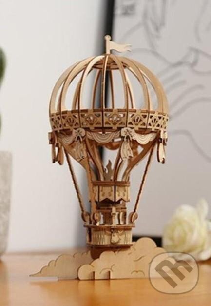 NiXiM Dřevěné 3D puzzle/Balón - puzzle z kategorie 3D puzzle