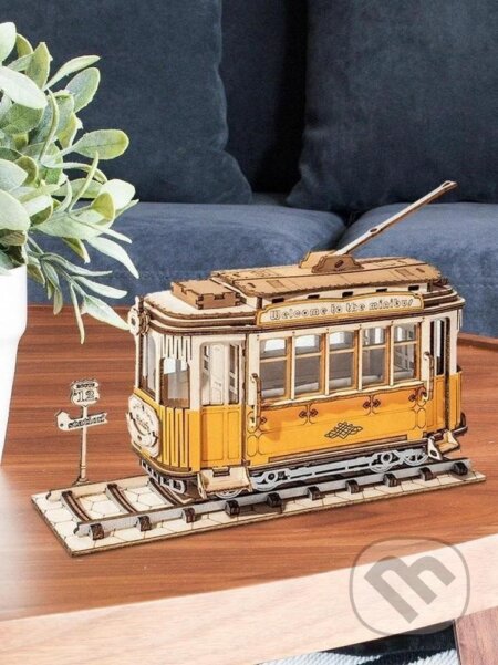 Puzzle: NiXiM Dřevěné 3D puzzle/Retro tramvaj (NiXim)