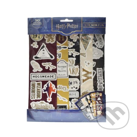Harry Potter, set samolepiek Magical Locations DPL18 (Trigo)