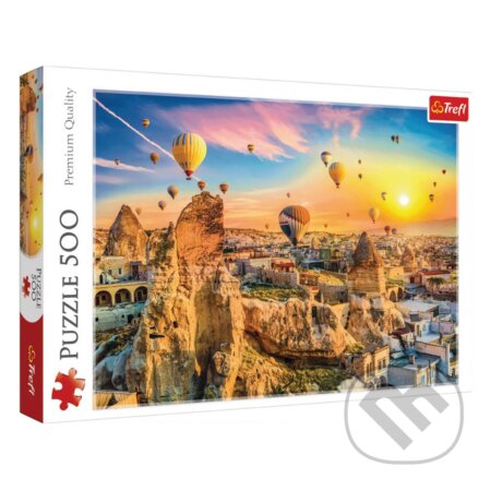 Kapadokie, Turecko - puzzle z kategorie Přírodní scenérie