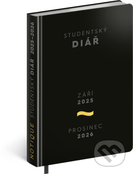 NOTIQUE Studentský diář Academia 2025 - 2026 (Notique)