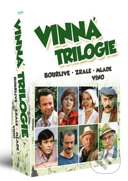 Vinná trilogie 3 DVD - Václav Vorlíček, Hollywood, 2019