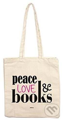 Peace Love Books (Tote Bag), Te Neues