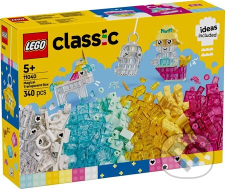 Spoločenská hra: LEGO® Classic 11040 Kúzelná priehľadná krabička (LEGO)