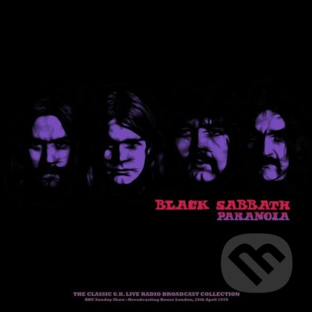 Black Sabbath: Paranoia: Bbc Sunday Show, London 1970 (Purple) LP