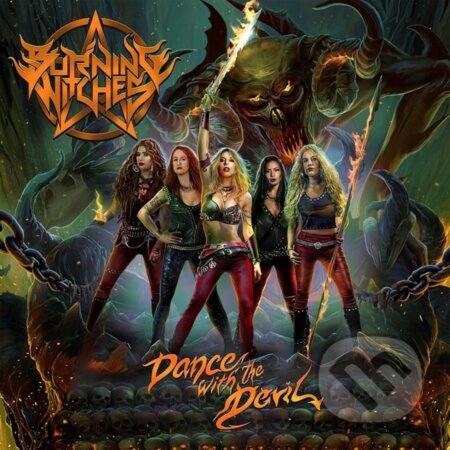 Burning Witches: Dance With the Devil / Green LP (2 LP)