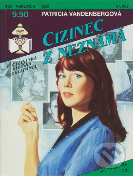 Kniha: Cizinec z neznáma (Patricia Vandenberg). Ivo Železný, 1993