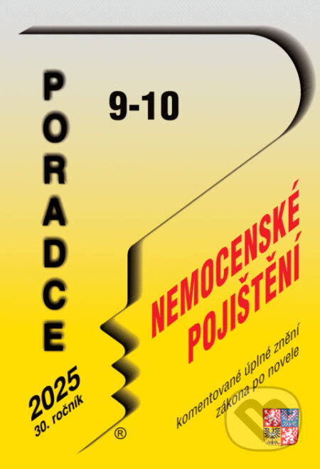 Kniha: Poradce č. 9-10 / 2025 - Zákon o nemocenském pojištění s komentářem (Poradce s.r.o.)