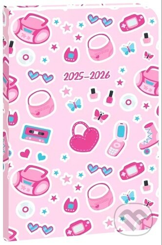 Školní diář 2025-2026 STUDENT Pinky (Helma)