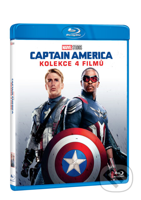 Captain America kolekce 1.-4. (4BD) - film z kategorie Akční filmy