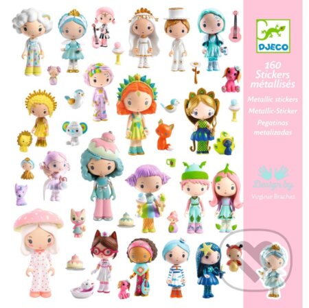 Samolepky: Malý svet Tinyly (160 ks)