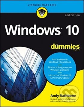 Kniha: Windows 10 For Dummies (Andy Rathbone). Wiley, 2016