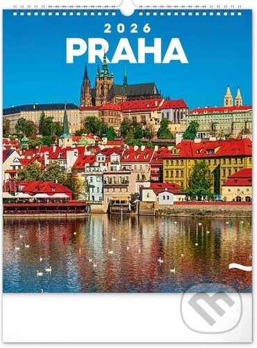 NOTIQUE Nástěnný kalendář Praha 2026 (Notique)