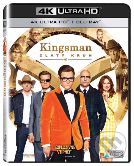 Kingsman: Zlatý kruh Ultra HD Blu-ray - Matthew Vaughn, Bonton Film, 2018