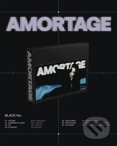 Jisoo: Amortage (limited Cd Box - Black/fade) / Int. Bloom edition