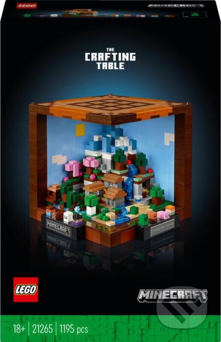 Spoločenská hra: LEGO® Minecraft® 21265 Pracovný stôl (LEGO). LEGO, 2025