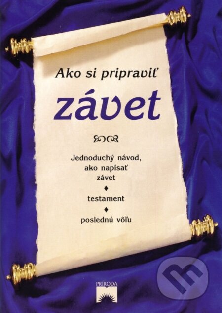 Kniha: Ako si pripraviť závet (Rudolf Novák)