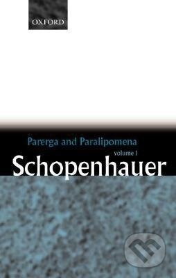 Kniha: Parerga and Paralipomena (Arthur Schopenhauer). , 2000