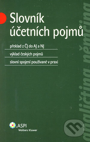 Slovník účetních pojmů, ASPI, 2006