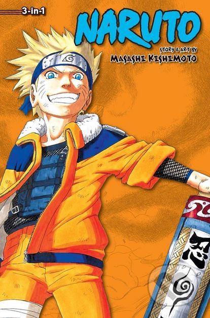 Naruto 3 in 1, Vol. 4 - Masashi Kishimoto, Viz Media, 2013