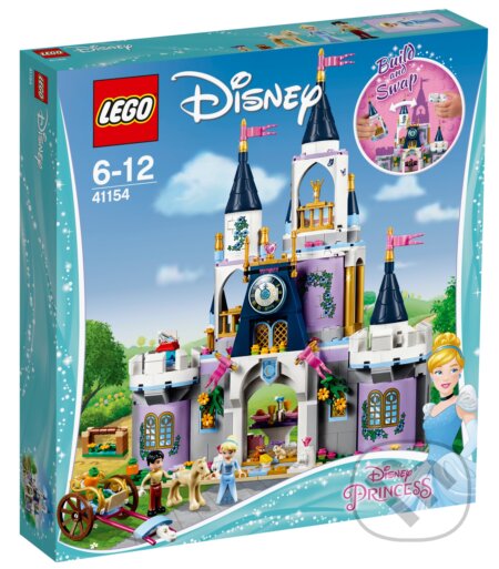 LEGO Disney Princess 41154 Popoluškin vysnený zámok, LEGO, 2018