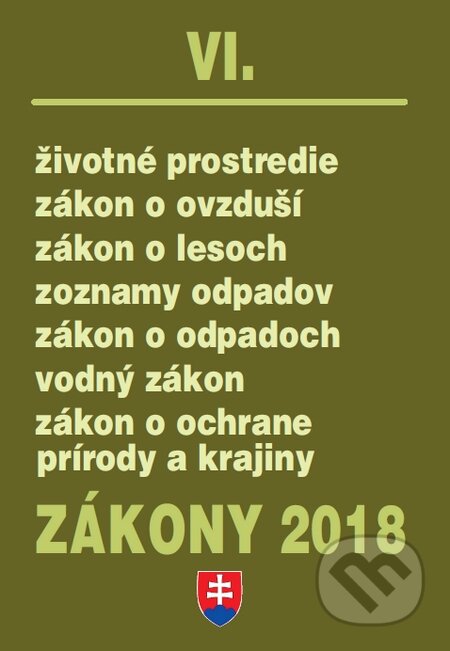 Zákony 2018/VI, Poradca s.r.o., 2018