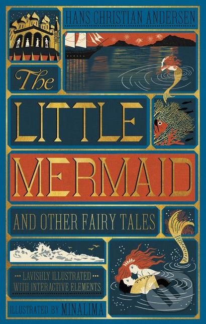 The Little Mermaid and Other Fairy Tales - Hans Christian Andersen, MinaLima (Ilustrátor), HarperCollins, 2018