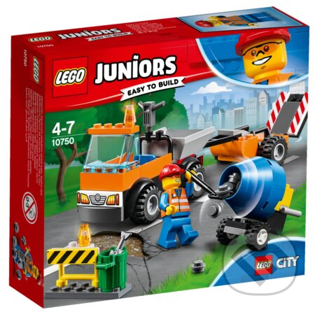 LEGO Juniors 10750 Cestné opravárske vozidlo, LEGO, 2018