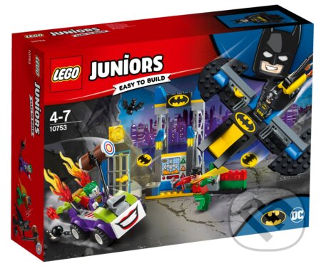 LEGO Juniors 10753 Joker útočí na Batcave, LEGO, 2018