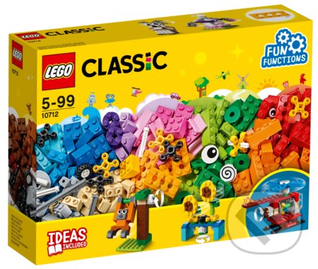 LEGO Classic 10712 Kocky a ozubené kolieska, LEGO, 2018