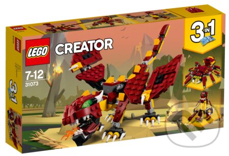 LEGO Creator 31073 Bájne stvorenia, LEGO, 2018