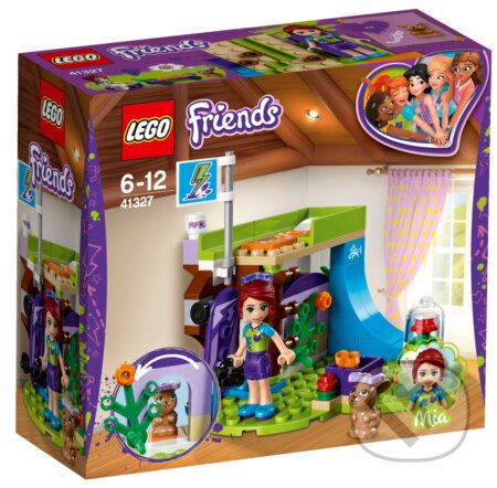 LEGO Friends 41327 Mia a jej spálňa, LEGO, 2018