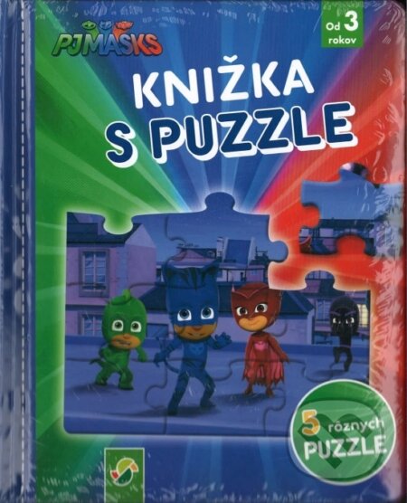 Kniha: Knižka s puzzle PJ masks (Autorský kolektív). Schwager & Steinlein Verlag