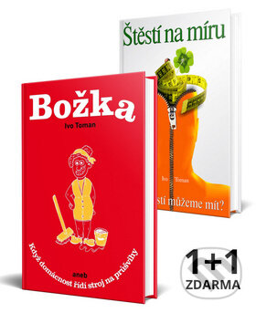 Kniha: Balíček 2ks Božka + Štěstí na míru (Ivo Toman). Taxus International, 2019