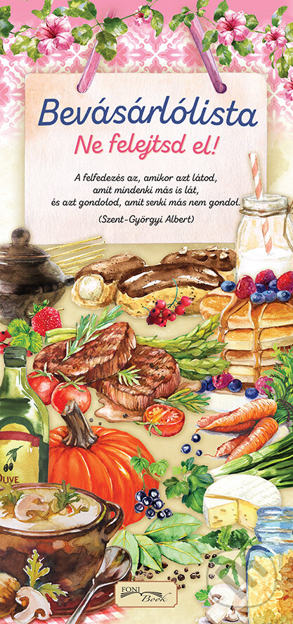 Bevásárlólista (Ne felejtsd el!)