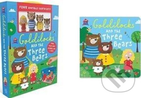 Kniha: Goldilocks and the Three Bears (Clare Fennel). Make Believe Ideas, 2019
