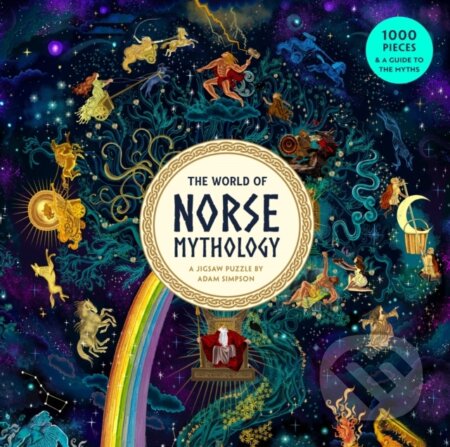 The World of Norse Mythology (A 1000-piece jigsaw puzzle by Adam Simpson)