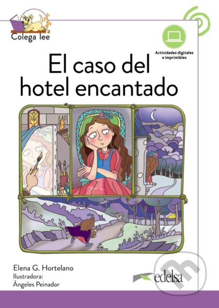 Kniha: Colega lee 3 El caso del hotel encantado (Elena Hortelano González). Fraus, 2023