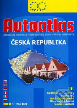 Kniha: Autoatlas ČR 1:240 000 (Jaroslav Pašek a Josef Pašek)