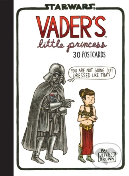 Kniha: Vaders Little Princess Postcards (Jeffrey Brown)