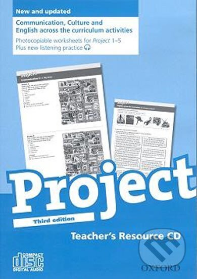Kniha: Project 1-5 Teacher´s Resource CD-ROM (3rd) (Tom Hutchinson). Oxford University Press, 2011