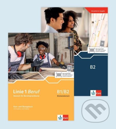 Kniha: Linie 1 Beruf B1/B2 & B2 - Kursbuch/Übungsbuch PAKET + MP3/Video allango.net (Susan Kaufmann). Klett
