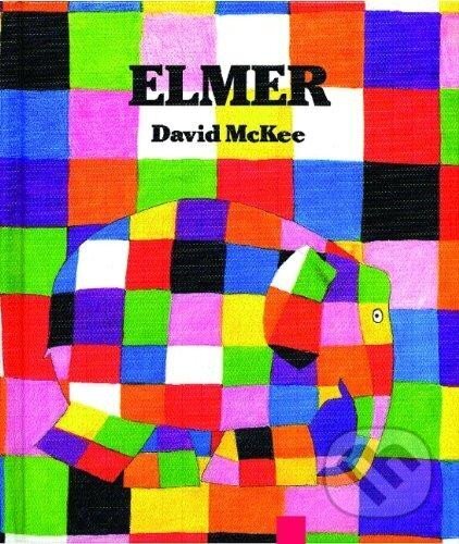 Kniha: Elmer (David McKee). HarperCollins, 1989