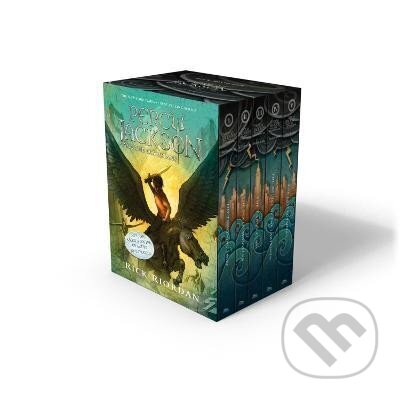 Kniha: Percy Jackson and the Olympians 5 Book Paperback Boxed Set (w/poster) (Rick Riordan). Hyperion, 2014