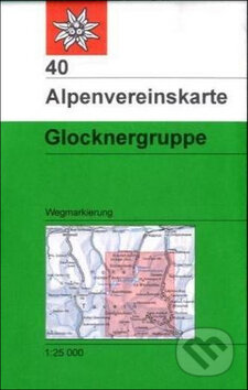 Kniha: Glocknergruppe 1:25 000 (Alpy Praha). Alpy Praha
