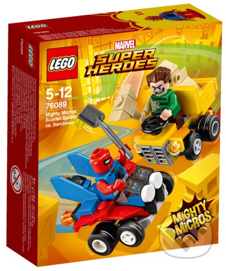 LEGO Super Heroes 76089 Mighty Micros: Scarlet Spider vs. Sandman, LEGO, 2018
