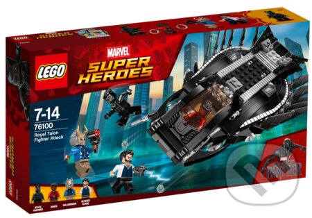 LEGO Super Heroes 76100 Útok stíhačky Čierneho pantera, LEGO, 2018