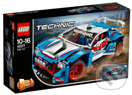 LEGO Technic 42077 Pretekárske auto, LEGO, 2018