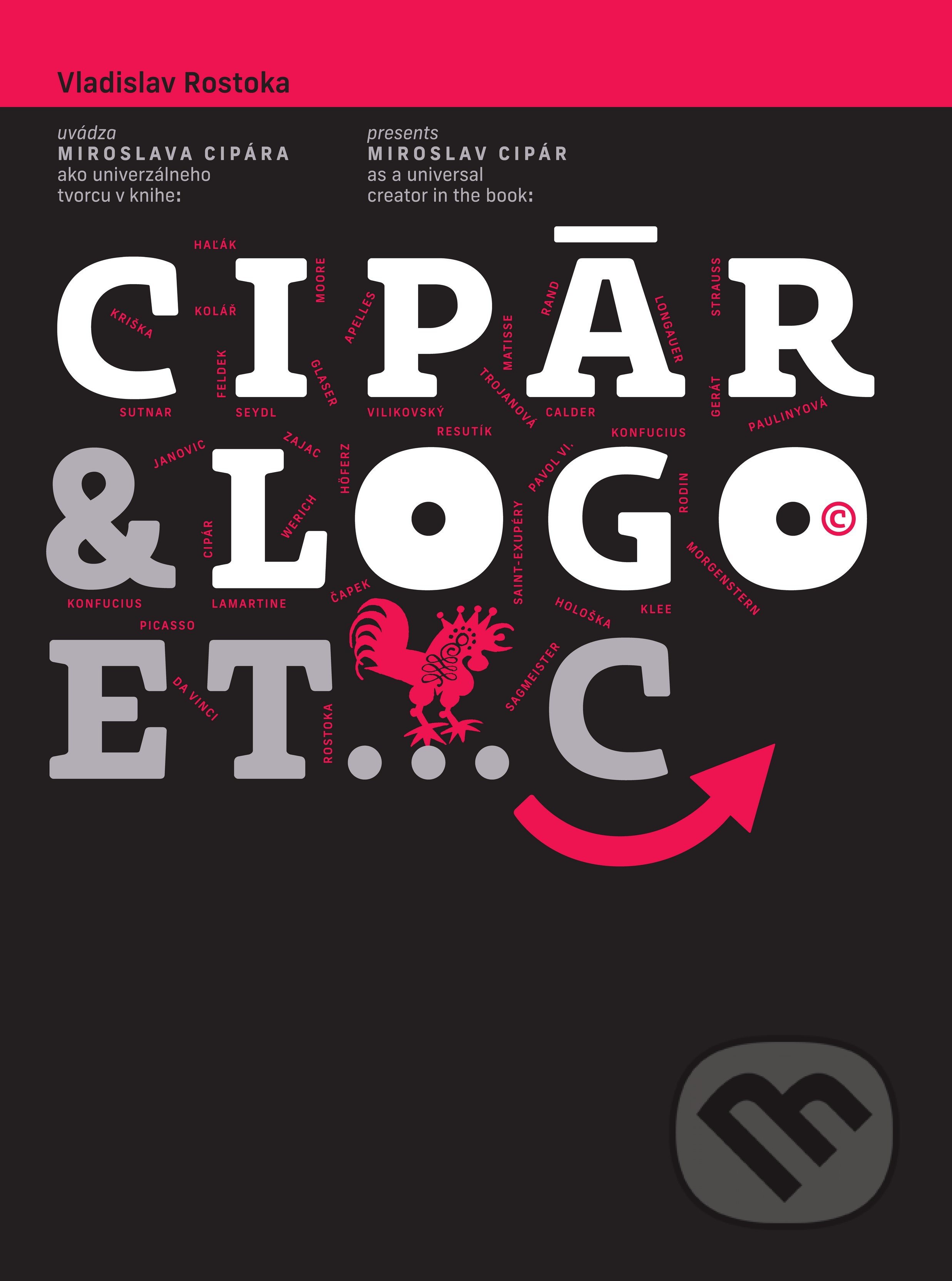 CIPÁR&LOGO...ETC - Vladislav Rostoka, Slovart, Slovenské centrum dizajnu, 2020
